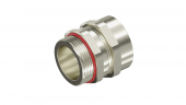 Металлорукав взрывозащищенный кабельный ввод ans под небронированный кабель m20х1,5 d5,5-13мм. никелированная латунь. ip66/68 | 6018ansbkgm2sb | dkc выгодная цена