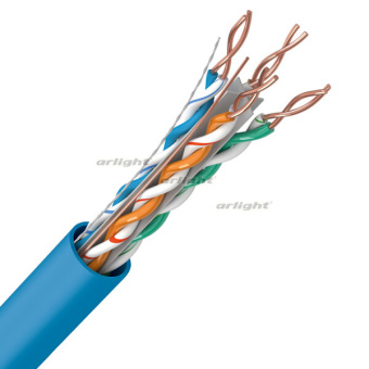 1Кабель витая пара (UTP, FTP) кабель arl-utp-pro-4pr-23awg-cat6-cu (305m) | 025056 | arlight выгодная цена