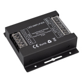 Ленты светодиодные усилитель arl-5022-rgbw (12-24v, 4x8a, 384-768w) | 027141 | arlight выгодная цена