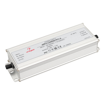 1Ленты светодиодные блок питания arpv-lg48200-pfc-a (48v, 4.2a, 200w) (arlight, ip67 металл, 5 лет) | 030033 | arlight выгодная цена