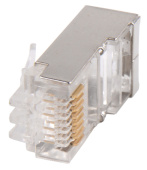 Разъемы RJ разъём rj-45 ftp для кабеля кат. 5е generica | cs3-1c5ef-g | itk выгодная цена