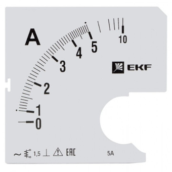 1Измерительное оборудование шкала сменная для a961 5/5а-1,5 ekf proxima | s-a961-5 | ekf выгодная цена