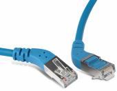 Патч-корды патч-корд pc-apm-stp-rj45/r45-rj45/r45-c5e-5m-lszh-bl f/utp угл.,экранир.правый 45°-правый 45°,cat.5e,lszh,5м,синий | 232958 | hyperline выгодная цена