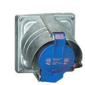 Разъемы промышленные встраиваемая розетка hypra prisinter - ip 44/55 - 2к+з - 63 а - металл | 053812 | legrand выгодная цена