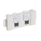 Розетки, выключатели, звонки электрические mosaic rj45 utp cat. 6 2 модуля cd | 076544 | legrand выгодная цена