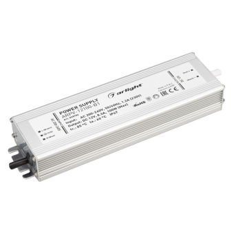 1Ленты светодиодные блок питания arpv-12100-b1 (12v, 8,3a, 100w) | 028786 | arlight выгодная цена