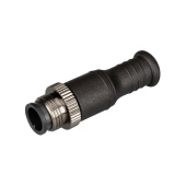 Ленты светодиодные коннектор neo-cap-r15-con-m (bk) (arlight, ip67 пластик, 3 года) | 032523 | arlight выгодная цена