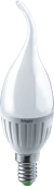 Лампы (источники света) лампа светодиодная led 5вт е14 230в 4000к nll-p-fc37-5-230-4k-e14-fr свеча на ветру матовая | 61026 | navigator выгодная цена