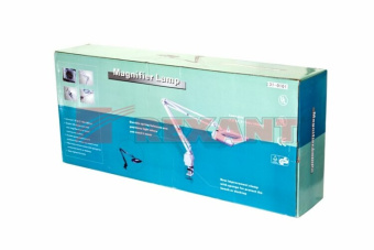 1Светильники (Осветительные приборы) лупа на струбцине , квадратная, 3d, с подсветкой, белая | 31-0101 | rexant выгодная цена