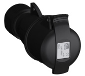 Разъемы промышленные розетка кабельная easy&safe 316ec6b,16а,3p+e,ip44,6ч,черн|2cma103582r1000| abb выгодная цена