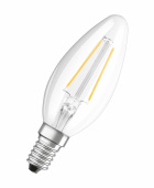 Лампы (источники света) лампа светодиодная филаментная led star в 2,5w/827 230v fil e14 5x2 | 4058075330498 | osram выгодная цена