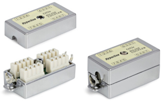 1Розетки, адаптеры и модули Keystone адаптер проходной ca-idc-c5e-sh-f-wh (coupler), dual idc, категория 5e, 4 пары, экранированный | 23534 | hyperline выгодная цена