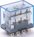 Реле промежуточное реле 4 конт. с инд. led 10а 24в dc пр- | 23213dek | dekraft выгодная цена