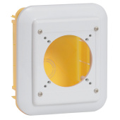 Разъемы промышленные коробка для скрытого монтажа - p17 tempra pro - ip 55 - для 1 встраиваемой розетки 16 или 32 а | 057722 | legrand выгодная цена