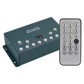 1Ленты светодиодные контроллер dmx-q02a (usb, 512 каналов, пду 18кн) | 023739 | arlight выгодная цена