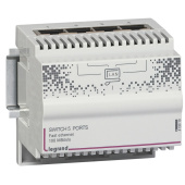 Шкафы и стойки телекоммуникационные 19 свитч 10/100mb 4 выхода rj45. размер: 4din | 413010 | legrand выгодная цена