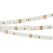 Ленты светодиодные лента светодиодная rt-a120-8mm 24v warm3000 sun (14.4 w/m, ip20, 2835, 5m) (arlight, открытый) | 024973(2) | arlight выгодная цена