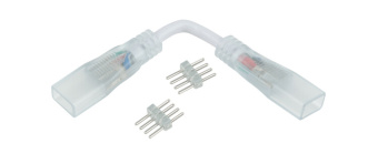 1Ленты светодиодные переходник для ленты угловой rgb 220v 5050 (10pkt) rgb | a035334 | elektrostandard выгодная цена