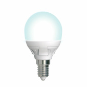 Лампы (источники света) лампа светодиодная led-g45 7w/4000k/e14/fr/dim plp01wh led, димм.. «шар», мат, серия яркая, пр-во россия, 4000к . | ul-00004300 | uniel выгодная цена