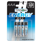 Элементы питания и аккумуляторы батарейка щелочная (алкалиновая) lr03-4bl ultra (40/960/30720) (aaa) | б0015137 | трофи выгодная цена