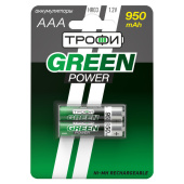 Элементы питания и аккумуляторы аккумулятор hr03-2bl 950 mah (20/240/17280) (aaa) | c0032097 | трофи выгодная цена