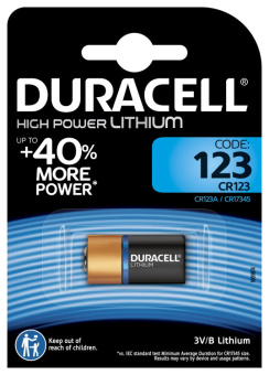 1Элементы питания и аккумуляторы элемент питания duracell cr123 | a0001263 | duracell выгодная цена