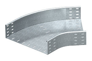 1Лотки кабельные металлические угловая секция 45° 110x500 (rb 45 150 fs) | 7000707 | obo bettermann выгодная цена