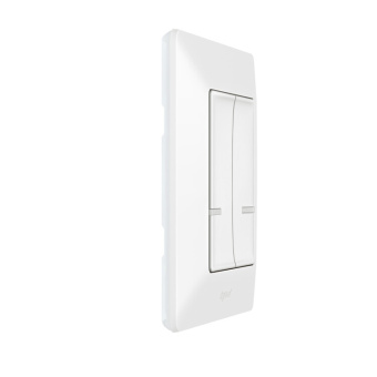 1Умный дом выключатель умный беспроводной 2-кл. valena life бел. netatmo | 752187 | legrand выгодная цена