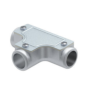1Трубы и аксессуары т-образная секция без резьбы d25mm (skt25w alu) | 2047590 | obo bettermann выгодная цена