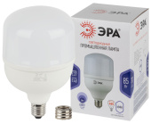 Лампы (источники света) лампа светодиодная led power t140-85w-6500-e27/e40 лампы светодиодные power эра (диод, колокол, 85вт, хол, e27/e40) | б0032088 | эра выгодная цена