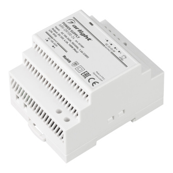 1Ленты светодиодные блок питания arv-dr100-24 (24v, 4.2a, 100w) (arlight, ip20 din-рейка) | 031087 | arlight выгодная цена