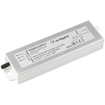 1Ленты светодиодные блок питания arpv-24040-b (24v, 1.7a, 40w) | 020417 | arlight выгодная цена
