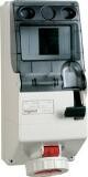 Разъемы промышленные комбинированный щиток - p17 tempra pro - с рейкой din - ip 66 - 380/415 в~ - 32 a - 3к+з | 056673 | legrand выгодная цена