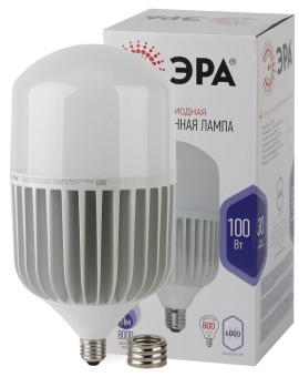 1Лампы (источники света) лампа светодиодная led smd power 100w-6500-e27/e40 | б0032090 | эра выгодная цена