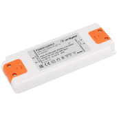 Ленты светодиодные блок питания arv-sn12030-flat-h (12v, 2.5a, 30w) (arlight, ip20 пластик, 3 года) | 025739(1) | arlight выгодная цена