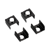 Ленты светодиодные держатель sl-mini-8 black (arlight, металл) | 030519 | arlight выгодная цена