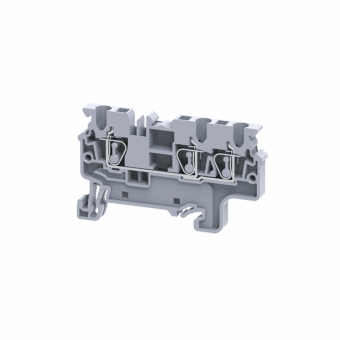 1Клеммные соединения клемма с тремя контактами пружинная opticlip сх-2,5-triplet-i-серый | 289747 | кэаз выгодная цена