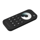 Ленты светодиодные пульт smart-r24-dim black (8 зон, 2.4g) (arlight, ip20 пластик, 5 лет) | 031935 | arlight выгодная цена