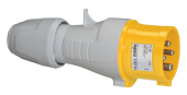 Разъемы промышленные прямая вилка - p17 tempra pro - ip 44 - 100/130 в~ - 32 a - 2к+з | 555231 | legrand выгодная цена