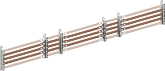 1Шкафы, боксы и аксессуары zx2324 шина медная 20x5mm 1pw v1, a2 | 2cpx042714r9999 | abb выгодная цена