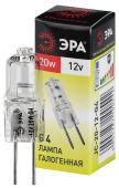 Лампы (источники света) лампа галогенная g4-jc-20w-12v (капсула, 20вт, нейтр, g4) (100/1000/28000) | б0051801 | эра выгодная цена