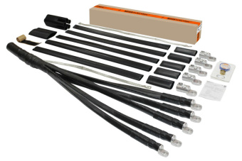 1Изделия для монтажа и опрессовки кабеля муфта концевая 5пквнтпб1-150/240-б с наконечниками | sq0556-4012 | tdm выгодная цена