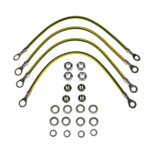 Шкафы и стойки телекоммуникационные 19 к-т заземл.шкафов opb/vdc 10 проводников | nsyctopb | schneider electric выгодная цена