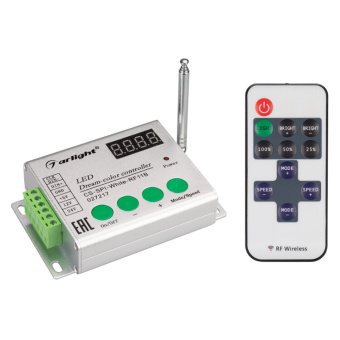 1Ленты светодиодные контроллер cs-spi-white-rf11b (5-24v, пду 11кн) | 027217 | arlight выгодная цена