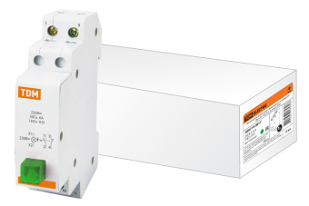 1Кнопки, светосигнальные лампы и кнопочные посты выключатель кнопочный c фиксацией и индикацией вк-47m 1но;1нз зеленый | sq0214-0017 | tdm выгодная цена
