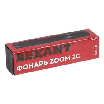 1Фонари фонарь универсальный zoom 2c | 75-0103 | rexant выгодная цена