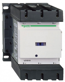 1Коммутационная аппаратура контактор d 3р,150 a,но+нз,240v 50/60 гц,зажим под винт, | lc1d150u7 | schneider electric выгодная цена