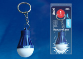 Фонари фонарь-брелок стандарт s-kl023-t blue 1led. 4*lr41 в/к. пластик синий | ul-00004093 | uniel выгодная цена