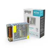 Ленты светодиодные блок питания basic 12v 40w ip20 1/120 | bt502 | gauss выгодная цена