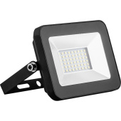 Прожекторы прожектор светодиодный sfl90-20 2835smd 20w 6400k ac220v/50hz ip65, черный в компактном корпусе 126*27*85мм | 55064 | saffit выгодная цена